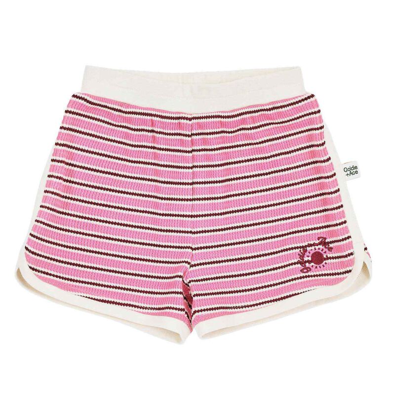 Goldie + Ace Waffle Shorts 6M-2Y image number 0